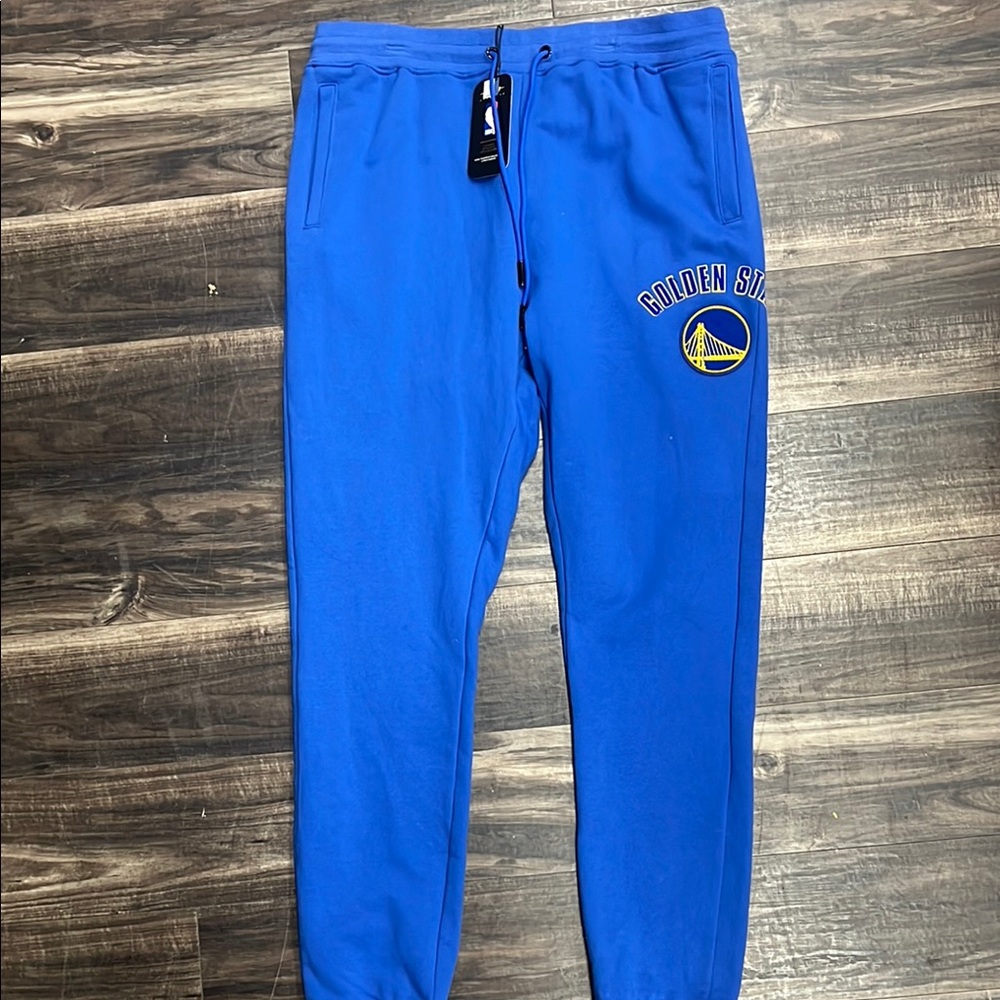 Men’s license Golden State Warriors Blue Joggers - Picture 1 of 1